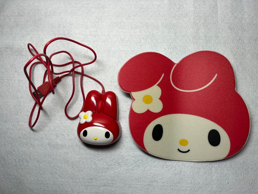 マイメロ マウス マウスパッド セット レア 赤メロ サンリオ PC - メルカリ