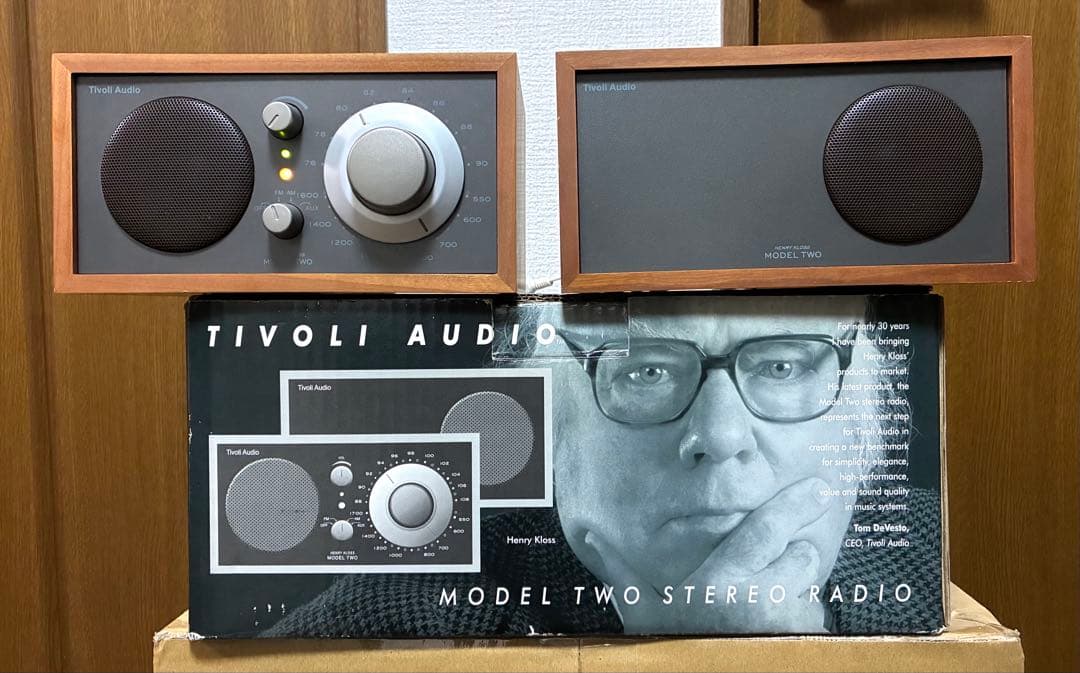美品・完動品】Tivoli Audio MODEL TWO ステレオ 元箱付 - メルカリ