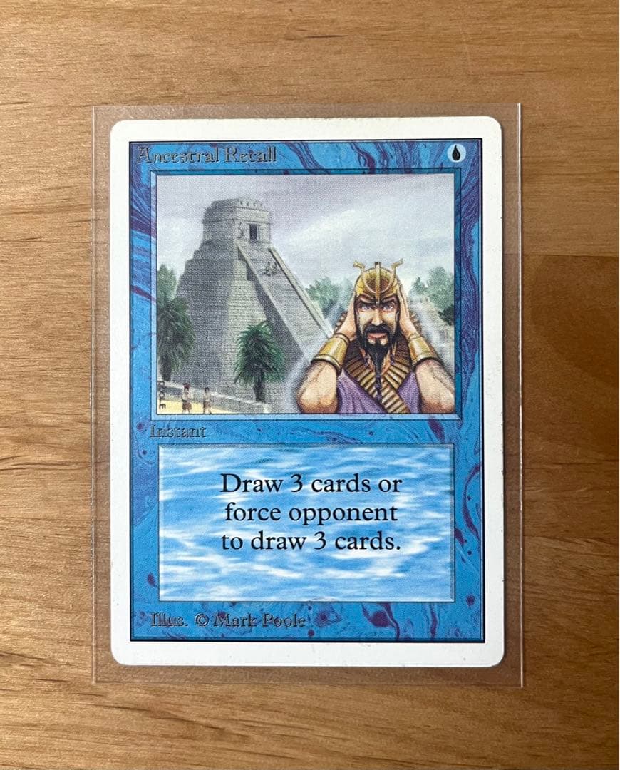 マジック：ザ・ギャザリング MTG Ancestral Recall 2ED Ancestral Recall · 30th Anniversary Edition (30A) #47 · Scryfall