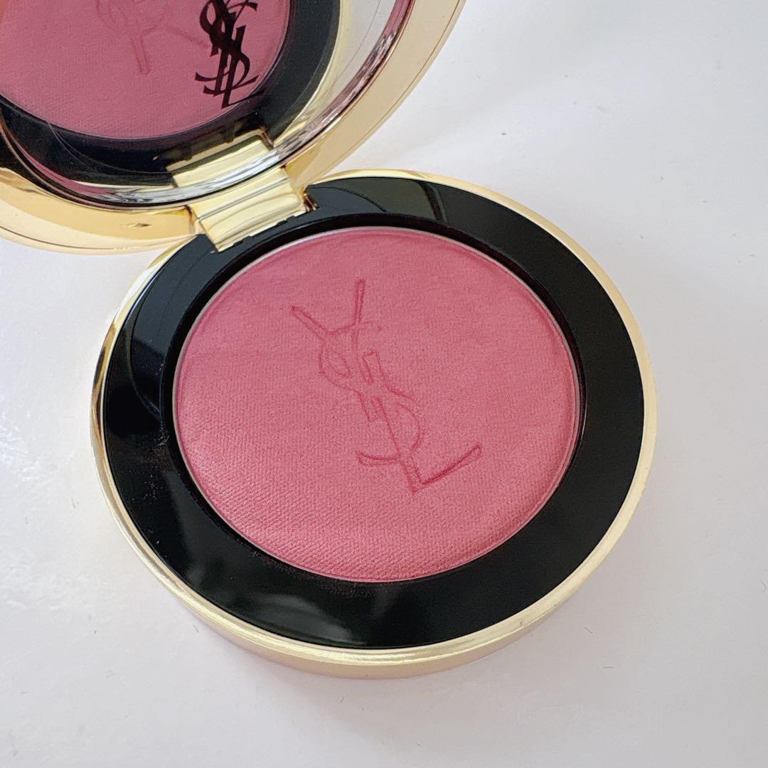 YSL パウダーチーク ピンク メイクミーブラッシュパウダーS 44