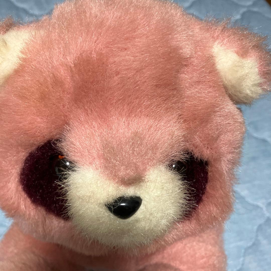 ぬいぐるみの三英 昭和レトロ 茶、ピンクのたぬきのぬいぐるみ - メルカリ