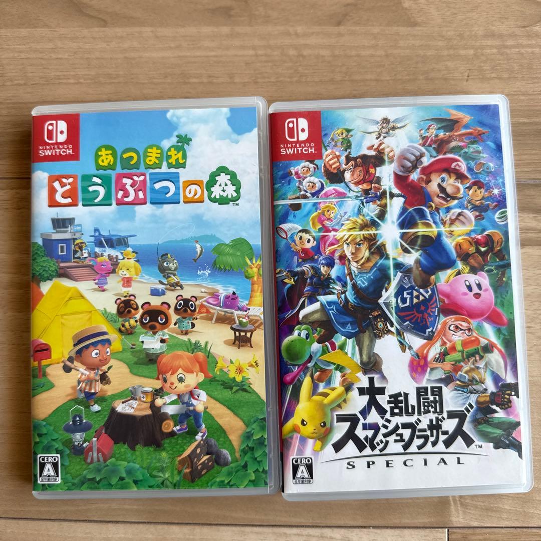 あつまれどうぶつの森 & 大乱闘スマッシュブラザーズ　まとめ売り Amazon.co.jp: あつまれ どうぶつの森|オンラインコード版 + 大乱闘