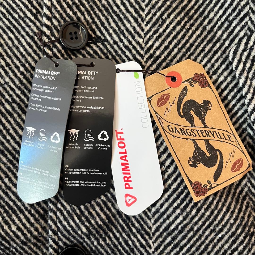 未使用品 定価84,480円 ギャングスタービル モッズコート ヘリンボーン