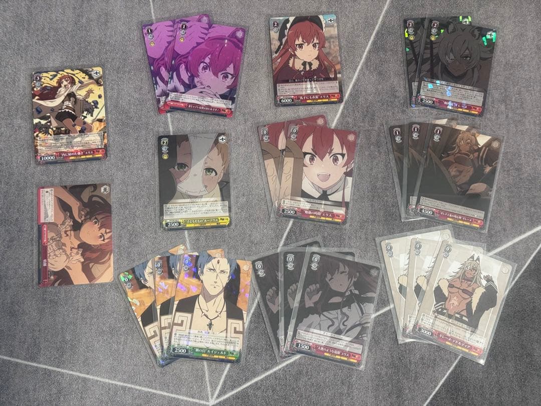 WS無職転生 8電源デッキ（パーツ・スリーブ付き）