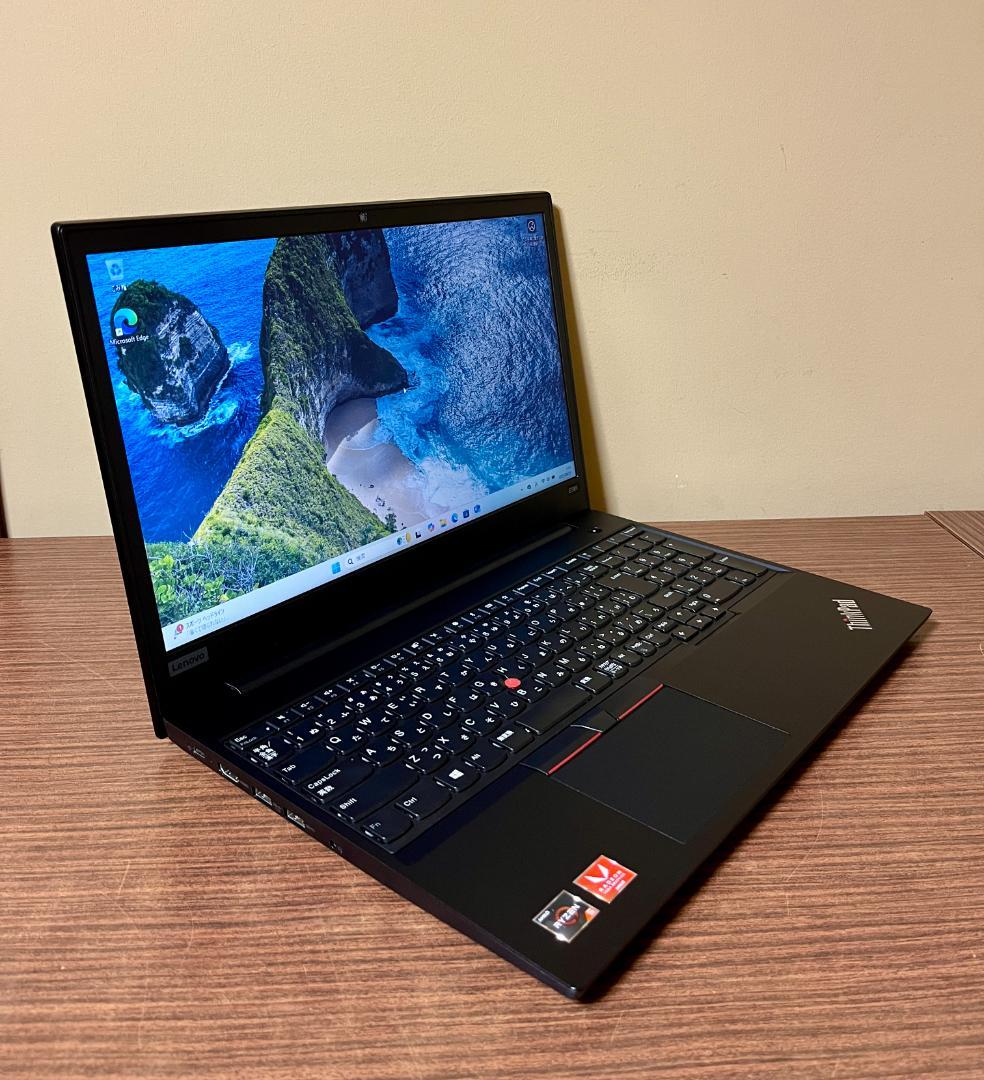 大画面、Thinkpad E585、AMD Ryzen 5、8GB/128GB ThinkPad E585 |15.6-inch SMB laptop with AMD Ryzen technology