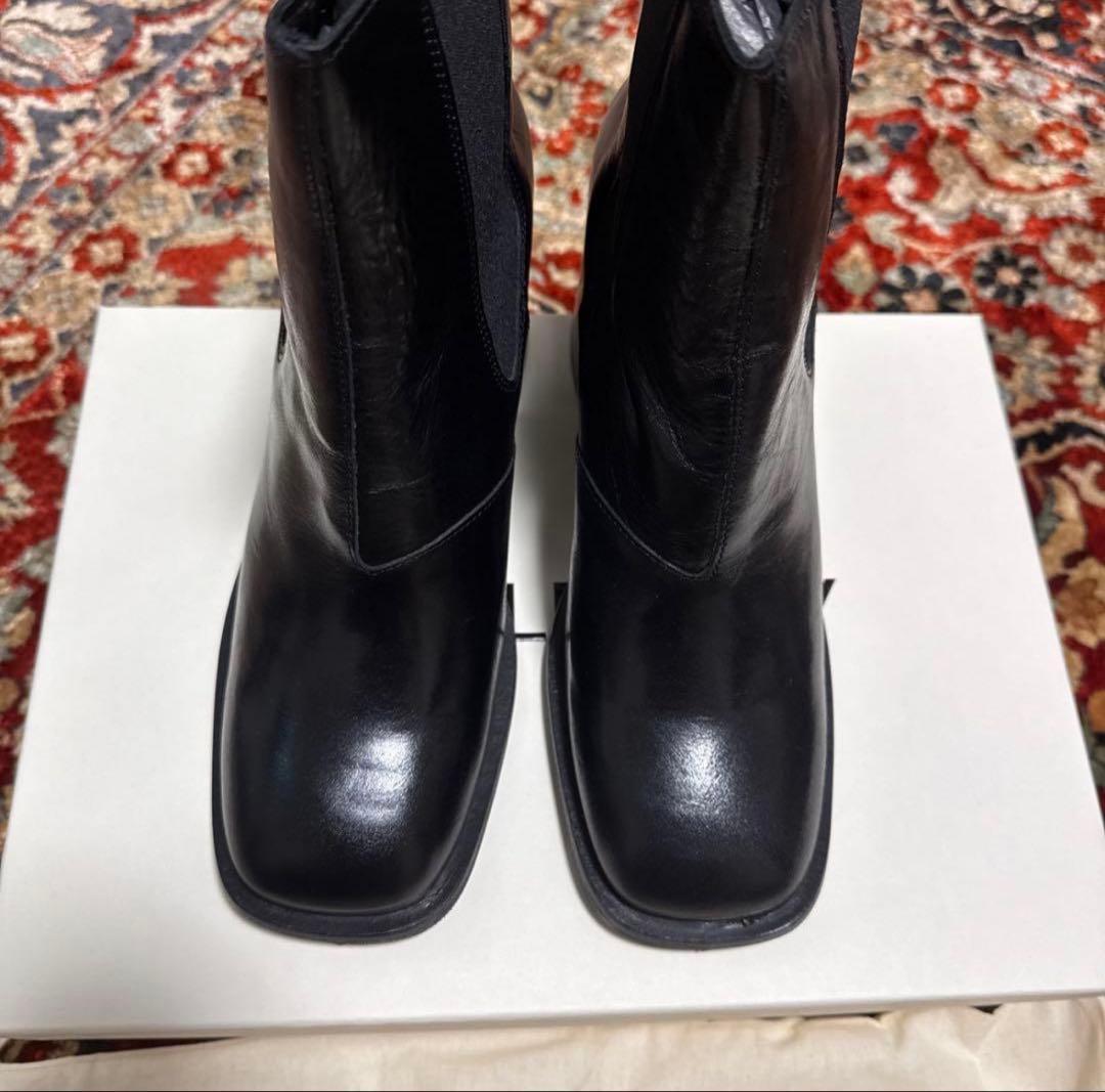 靴 OUR LEGACY LOW SHAFT BOOT Black 40 Our Legacy - Low Shaft Boot Black