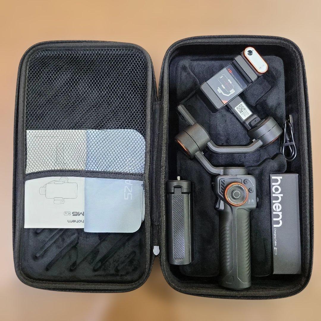 hohem M6 Kit スタビライザー Amazon.co.jp: hohem M6 Kit スマートフォンジンバルスタビライザー
