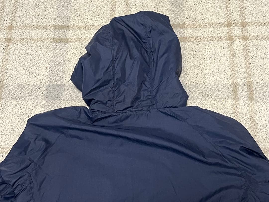 mont-bellダウンジャケット 水色 短丈 リバーシブル おーた着 - メルカリ