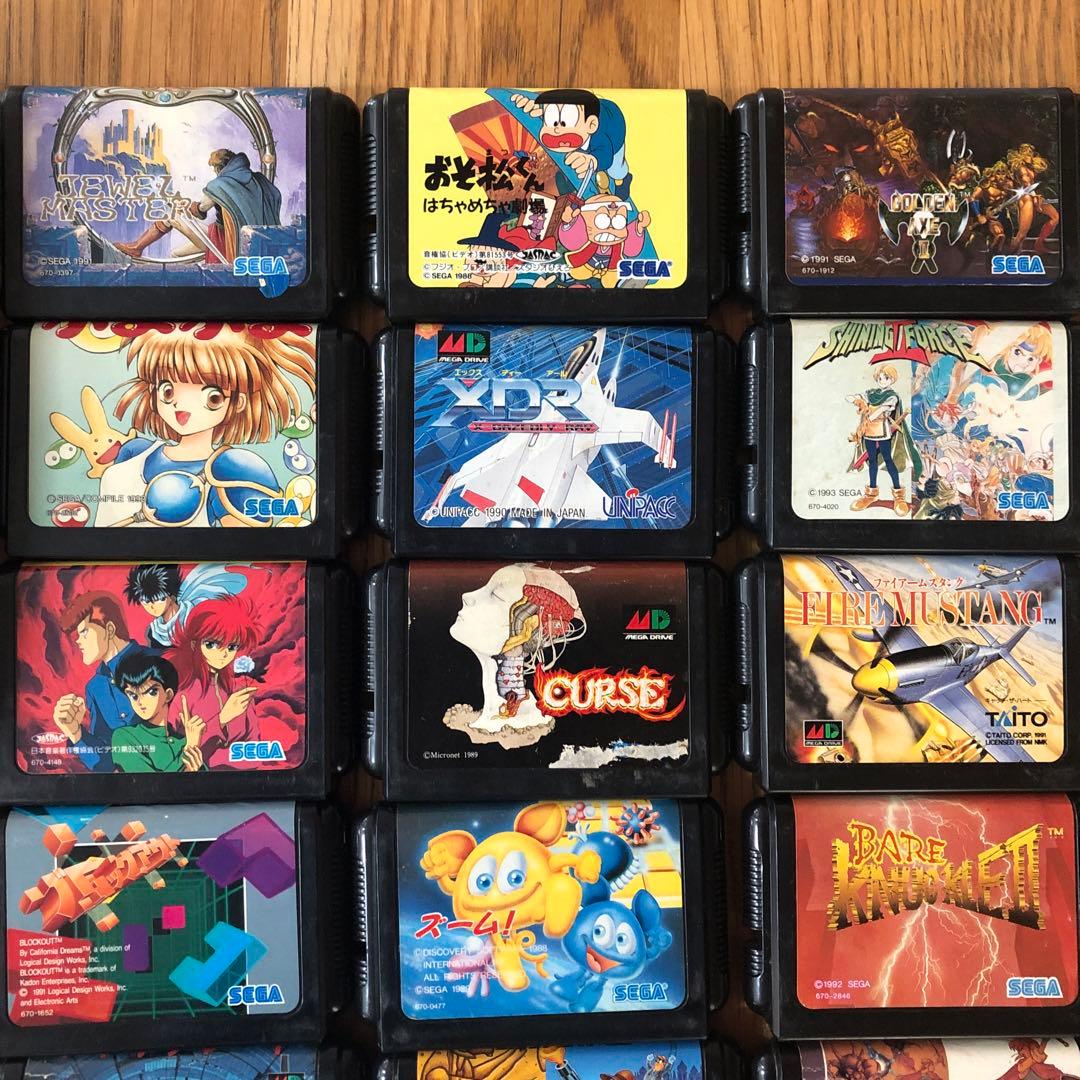 メガドライブ本体、ソフト21本セット - メルカリ