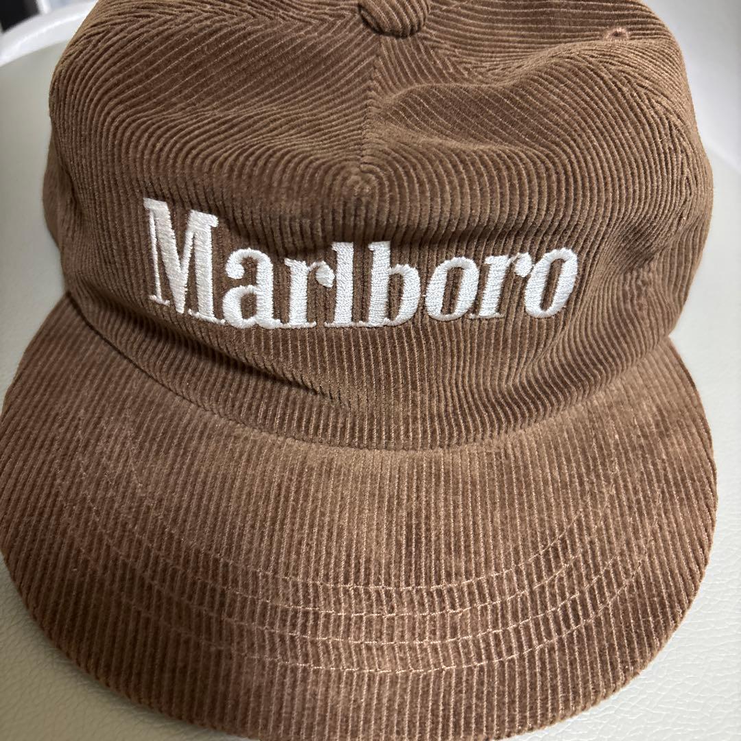 マルボロキャップ　茶色　ヴィンテージキャップ 90's VINTAGE Marlboro CAP マルボロ キャップの通販 by naoo's shop