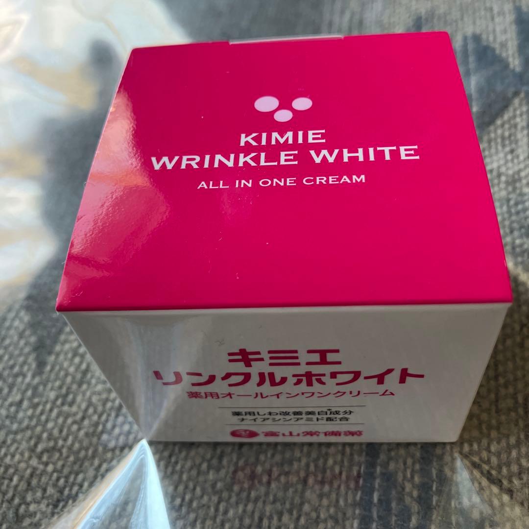 キミエリンクルホワイト 薬用オールインホワイトクリーム50g／1個