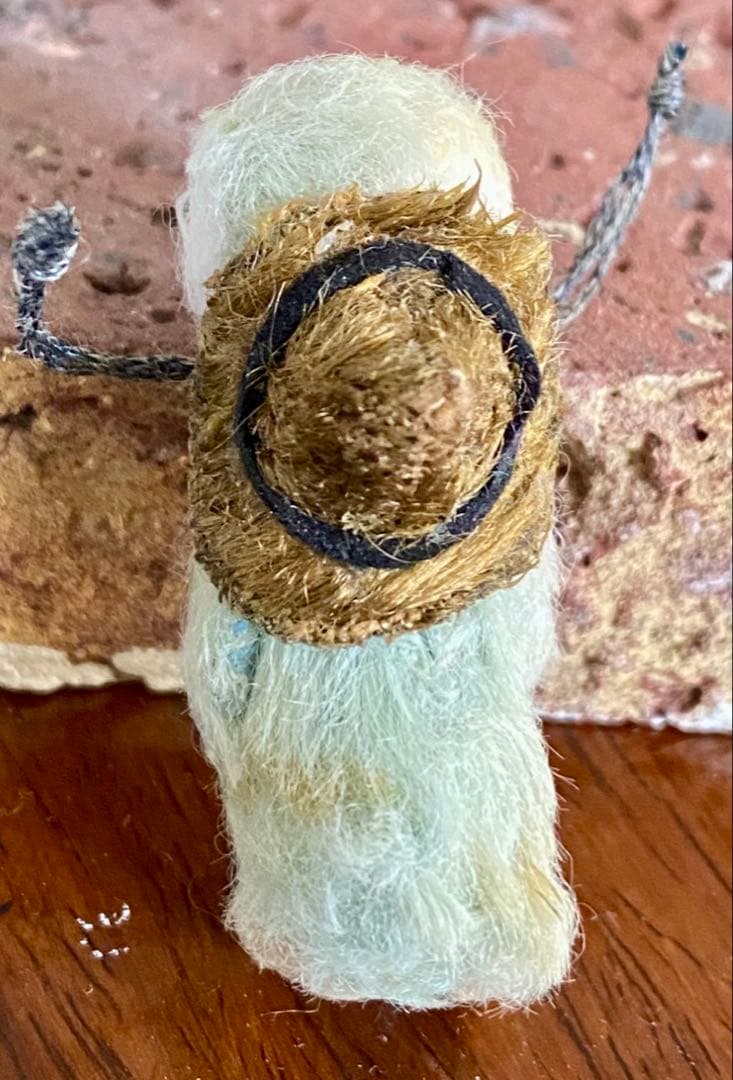 moriのえほん様 三角帽子のペンギン ぬいぐるみ ミニチュア ハンドメイド