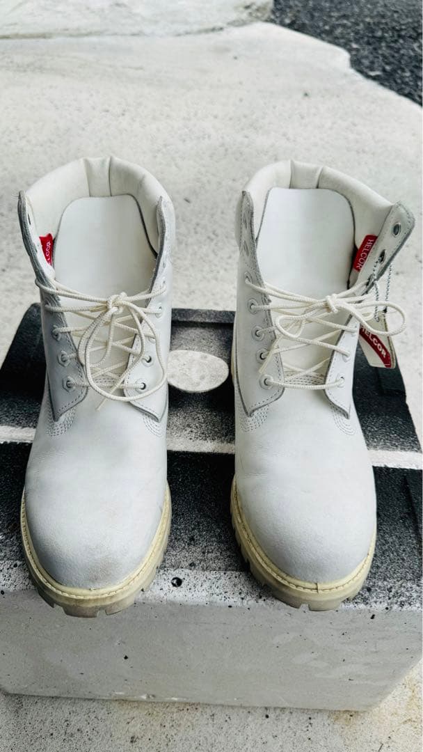 激レア 白ティンバー ティンバーランド Timberland 27.5cm - メルカリ