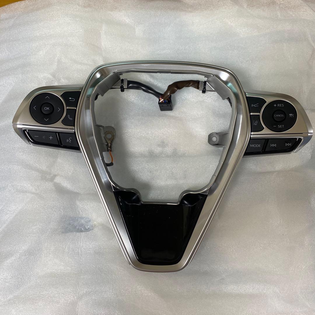 美品 グラージオ 220クラウン ステアリングスイッチ ASSY 金属調 楽天市場】TOYOTA トヨタ 新型クラウン220系 アクセサリー カスタム