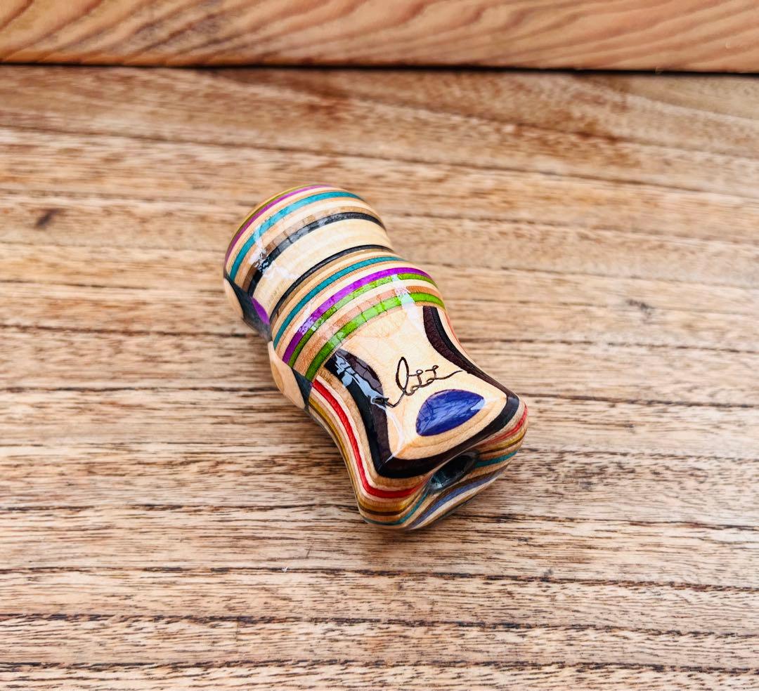 シフトノブウッド スケボーリメイク ハンドメイド - メルカリ