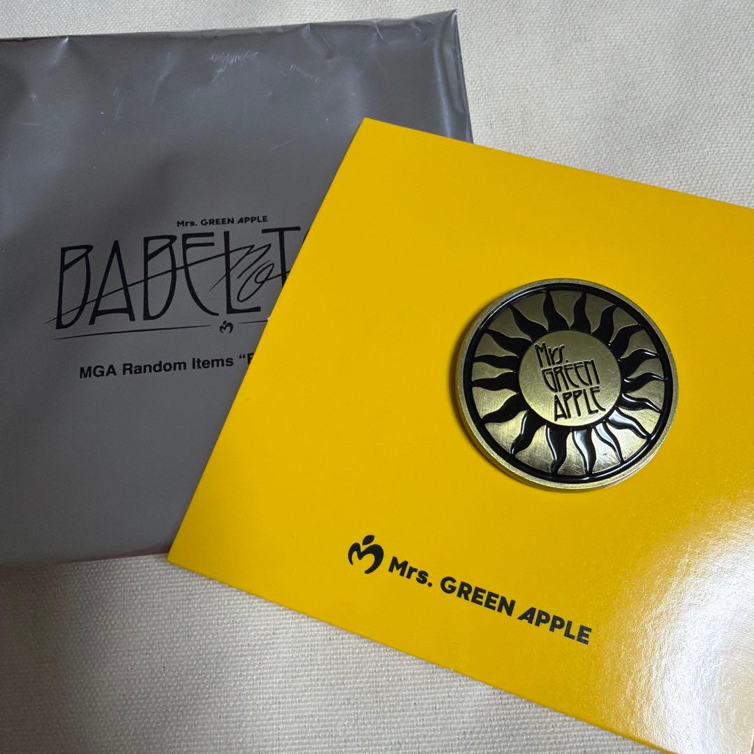 ミセスグリーンアップル バベルの塔 ピンバッジ ガチャ ライブ - メルカリ