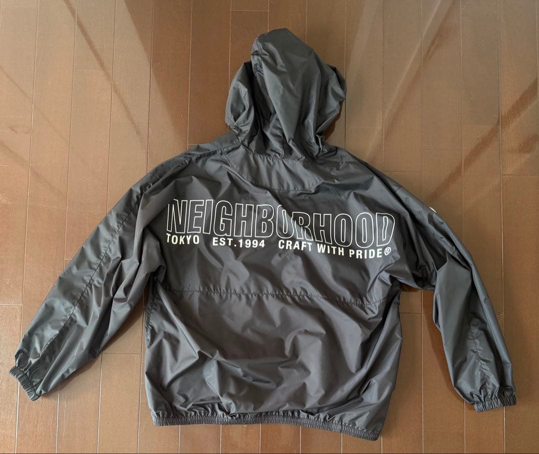 未使用 NEIGHBORHOOD アノラックパーカー サイズ XL 黒色 - メルカリ