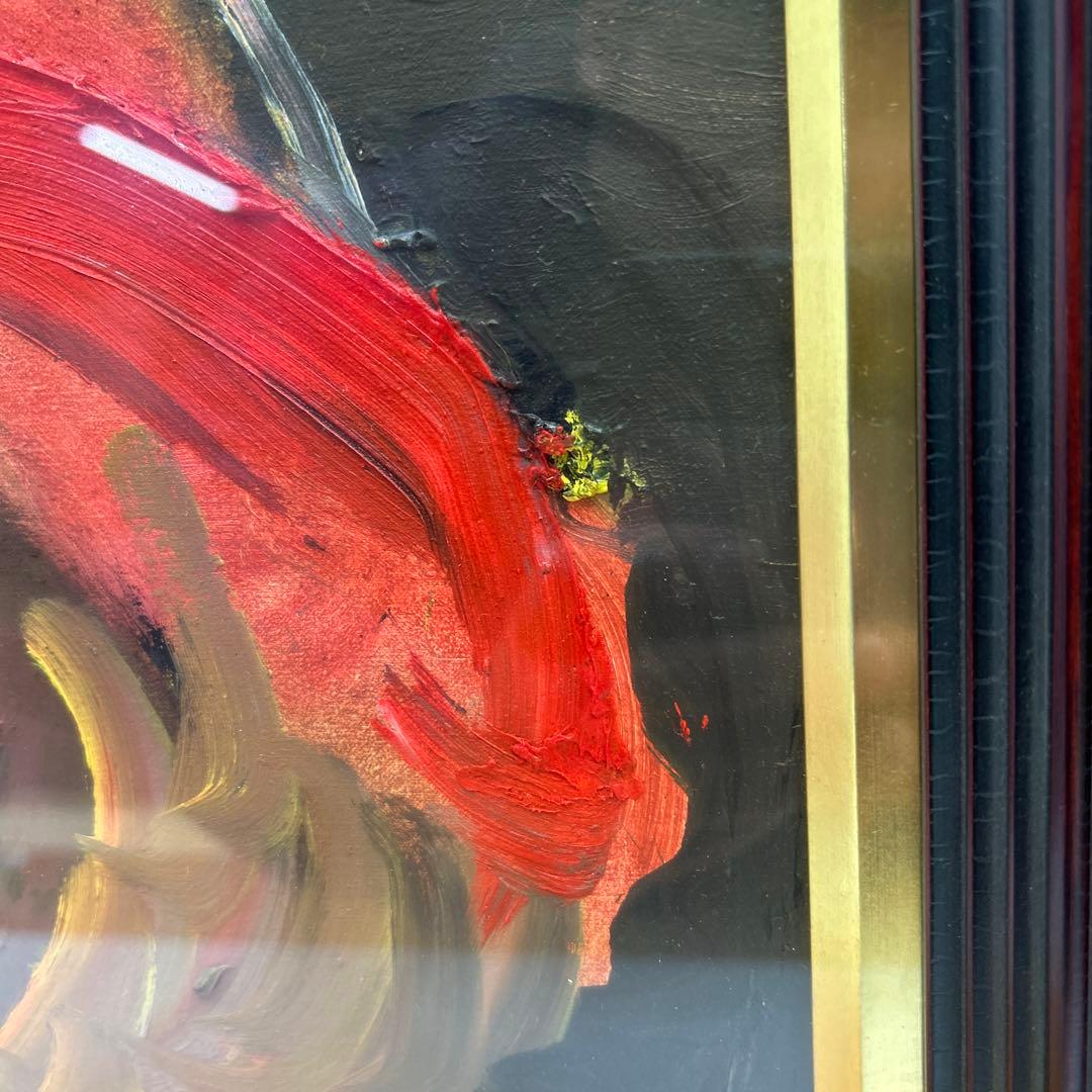 5675 織田広喜「少女」油彩8号 直筆サイン - メルカリ