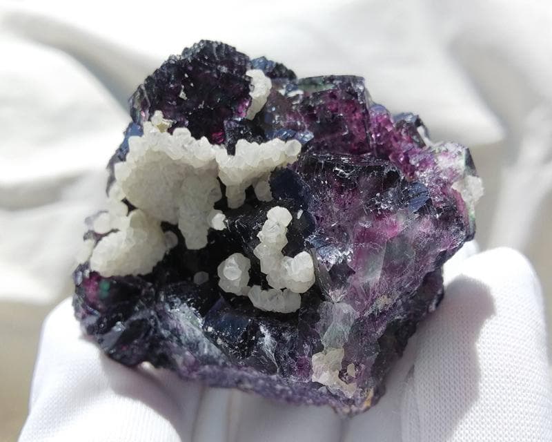 488 オコルス鉱山産 フローライト＆カルサイト - メルカリ