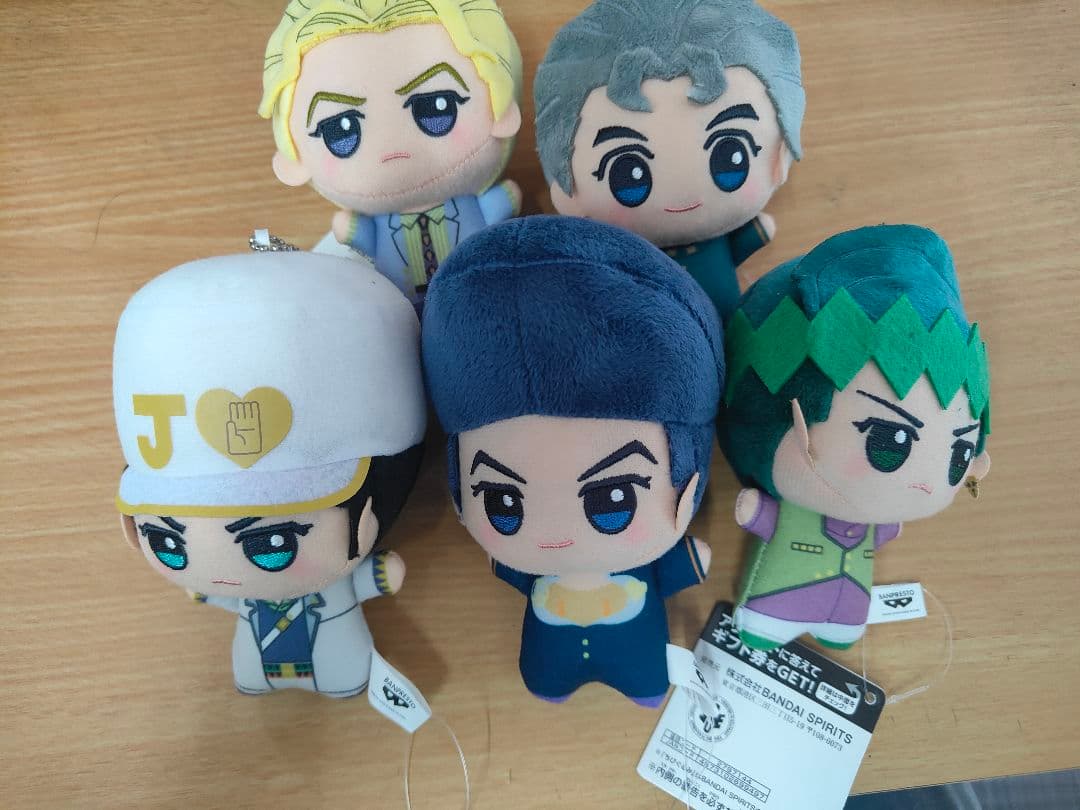 ジョジョの奇妙な冒険 ダイヤモンドは砕けない ちびぐるみ【全5種