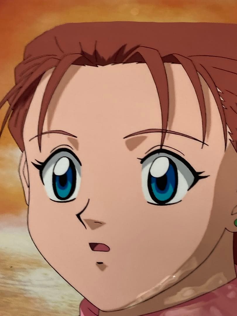 c80 中判ハンターハンターセル画【ミト】動画.背景画付き