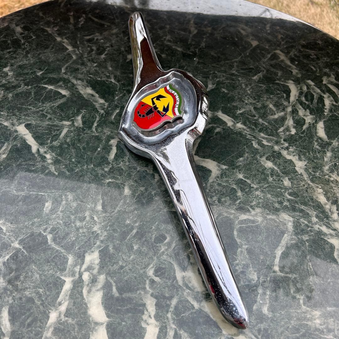 フィアットアバルト七宝焼エンブレム - メルカリ