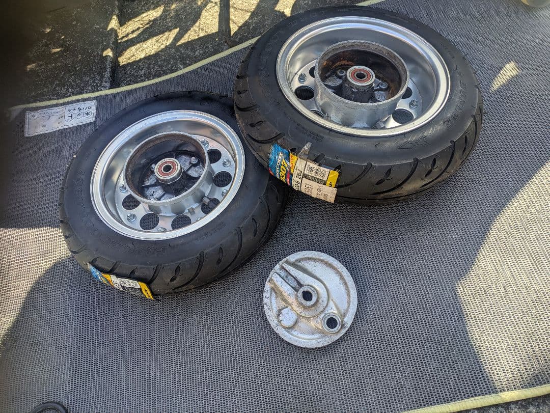 モンキー 8インチ タケガワホイール 新品タイヤ前後セット ハブ付 skd-280-g.jpg