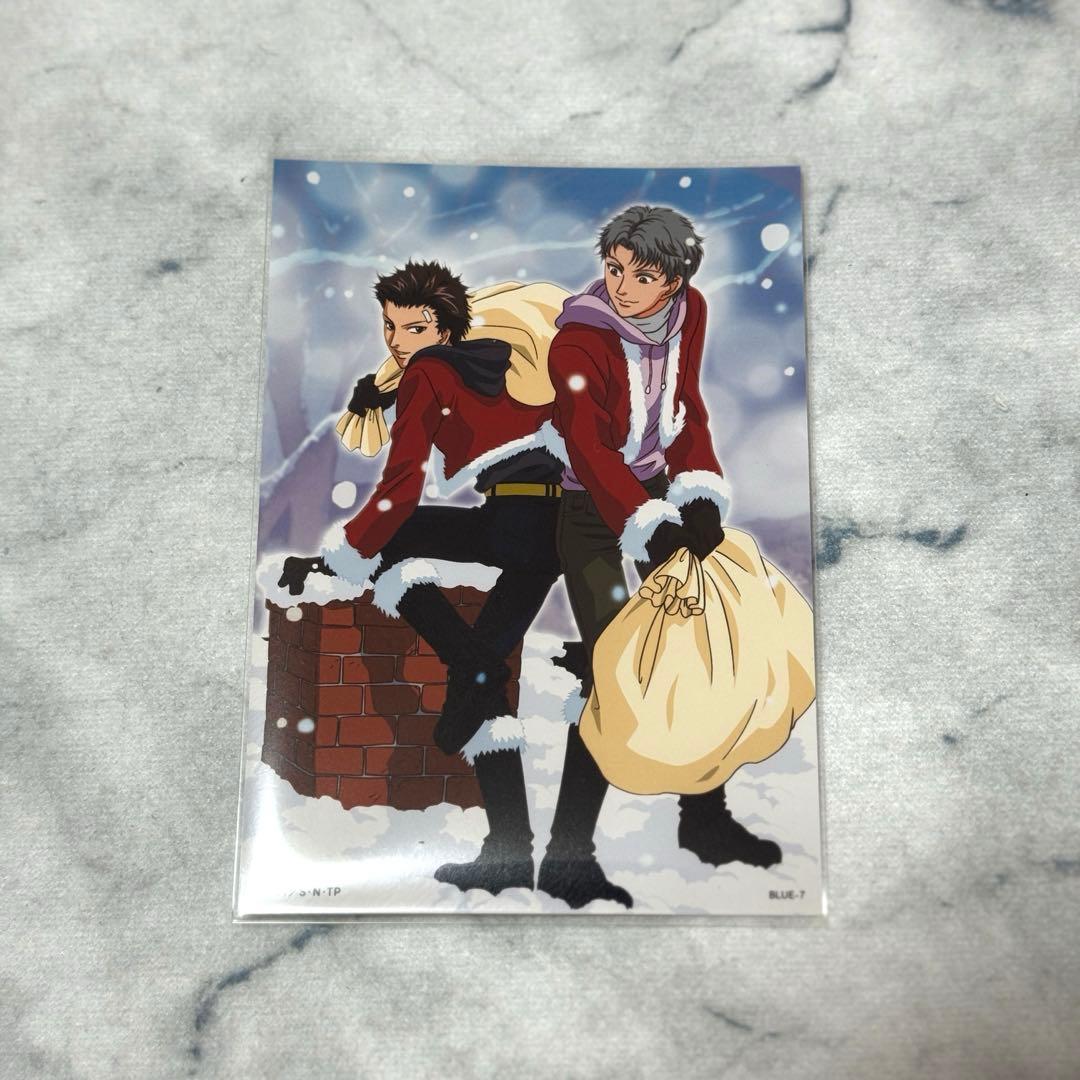 テニスの王子様 トレカ カード 特典 クリスマス ブロマイド 鳳 宍戸 氷