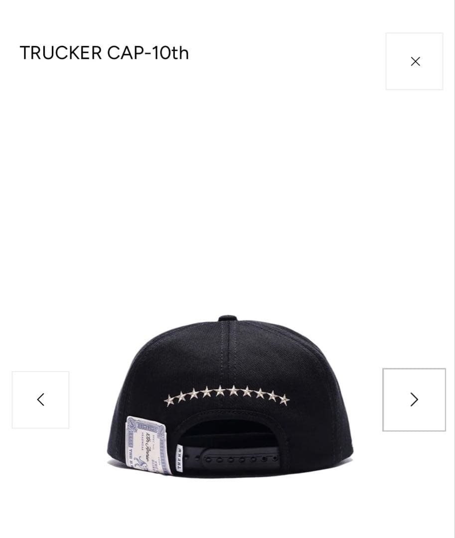 【即発】THE H.W.DOG&CO. / TRUCKER CAP-10TH