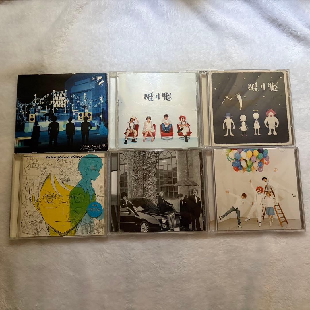 SEKAI NO OWARI CD 15枚 まとめ売り - メルカリ