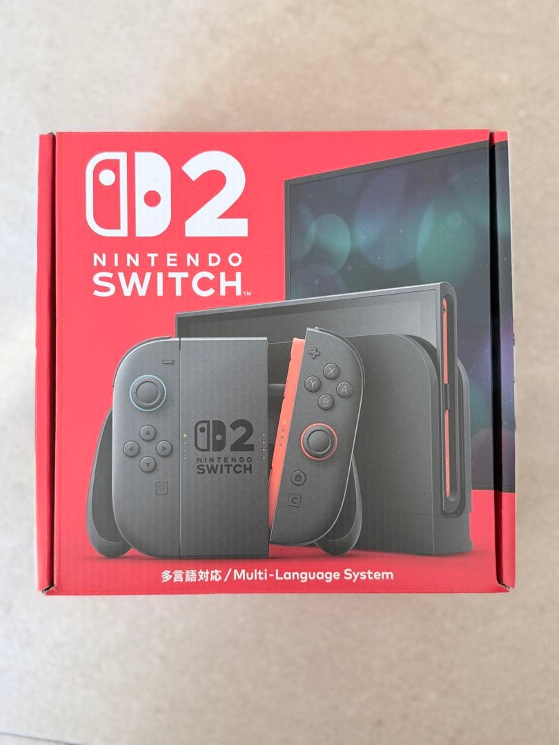 Nintendo Switch 2 本体 多言語版 - メルカリ