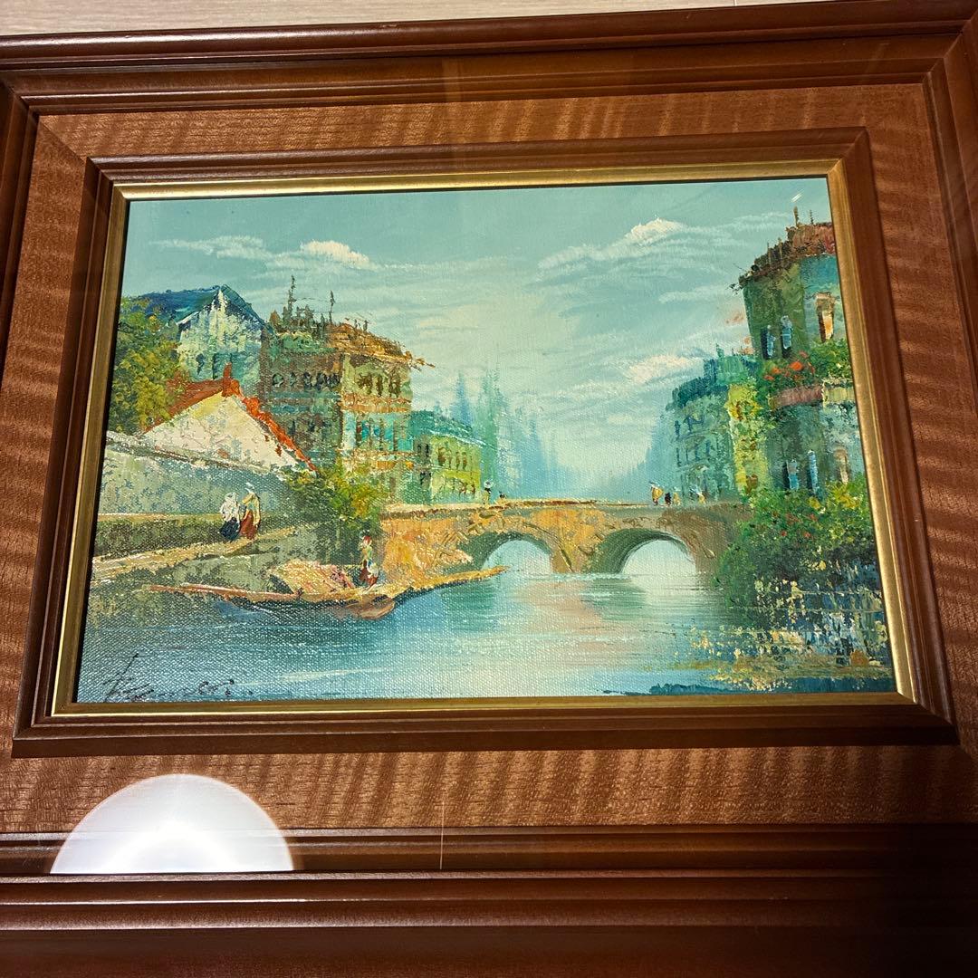 油絵 絵画 油絵 I 油絵 山 富士山油絵 風景画 油絵 絵画(油絵) Zx