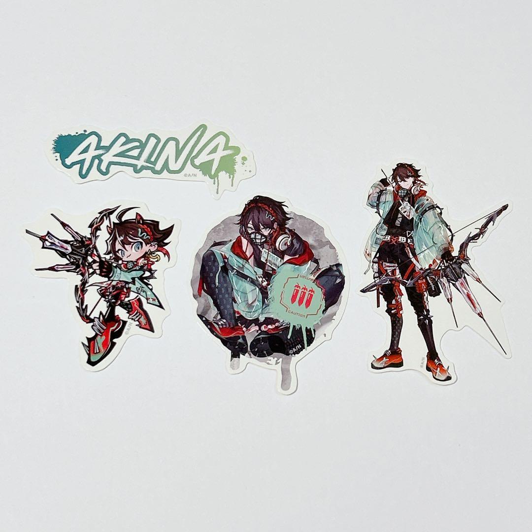 にじさんじ Stun Mode 三枝明那 ステッカーセット - メルカリ