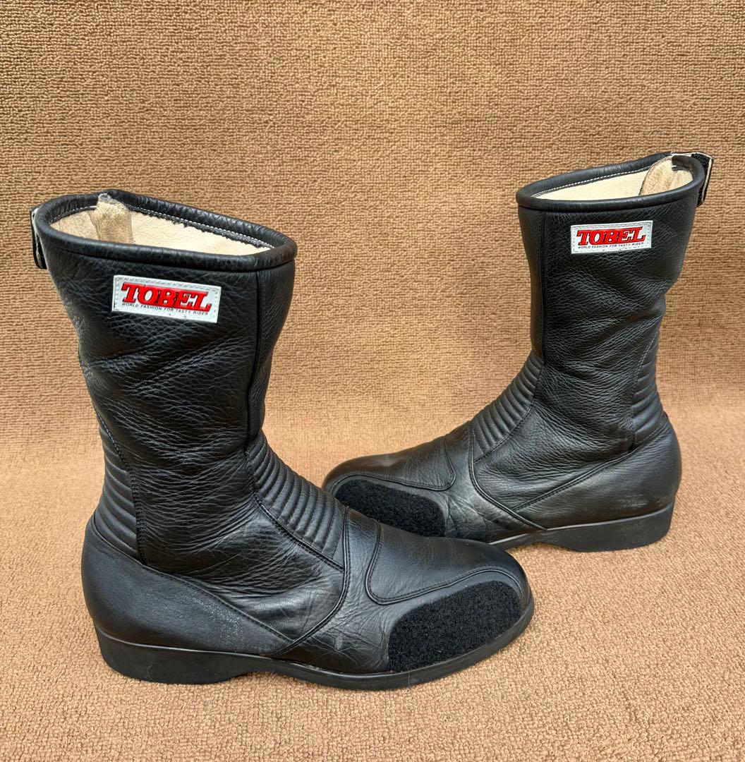 TOBEL レザー バイク ブーツ　26.5cm