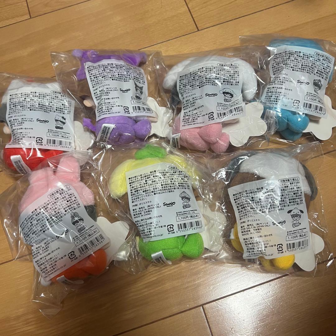 新品未開封】なにわ男子×サンリオ コラボのクリップマスコット 7点