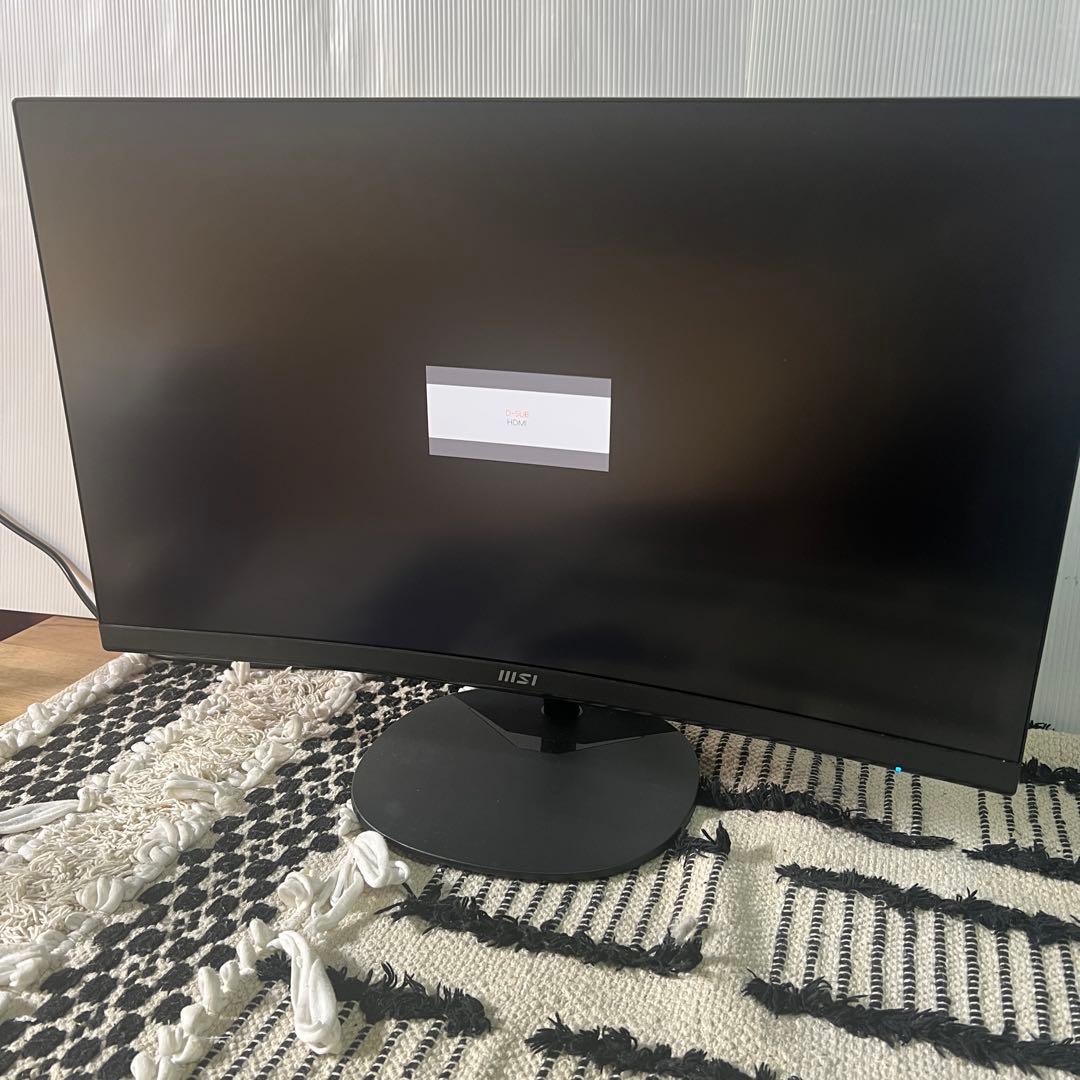 MSI PRO MP271C 湾曲モニター　27インチ MSI ビジネスモニター PRO MP271C