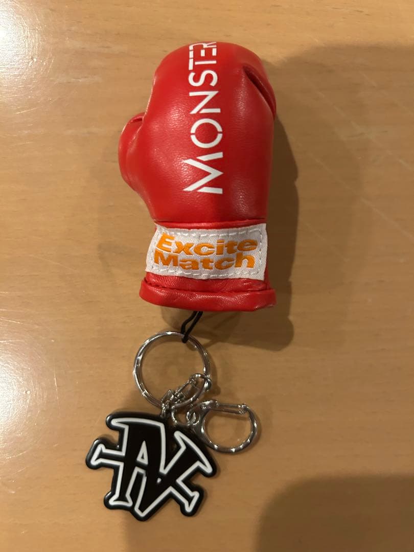 レア】井上尚弥 MONSTER ボクシンググローブキーホルダー(レッド