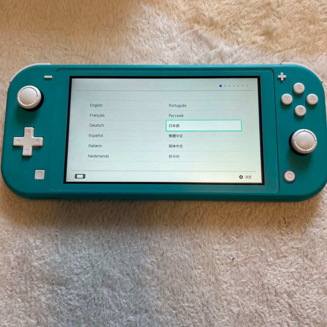 Nintendo Switch Lite ターコイズブルー ニンテンドー 箱付