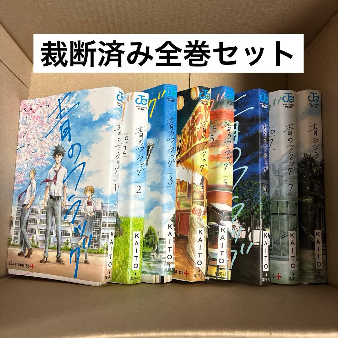 自炊用】 青のフラッグ 裁断済み 全巻セット 8巻 KAITO - メルカリ