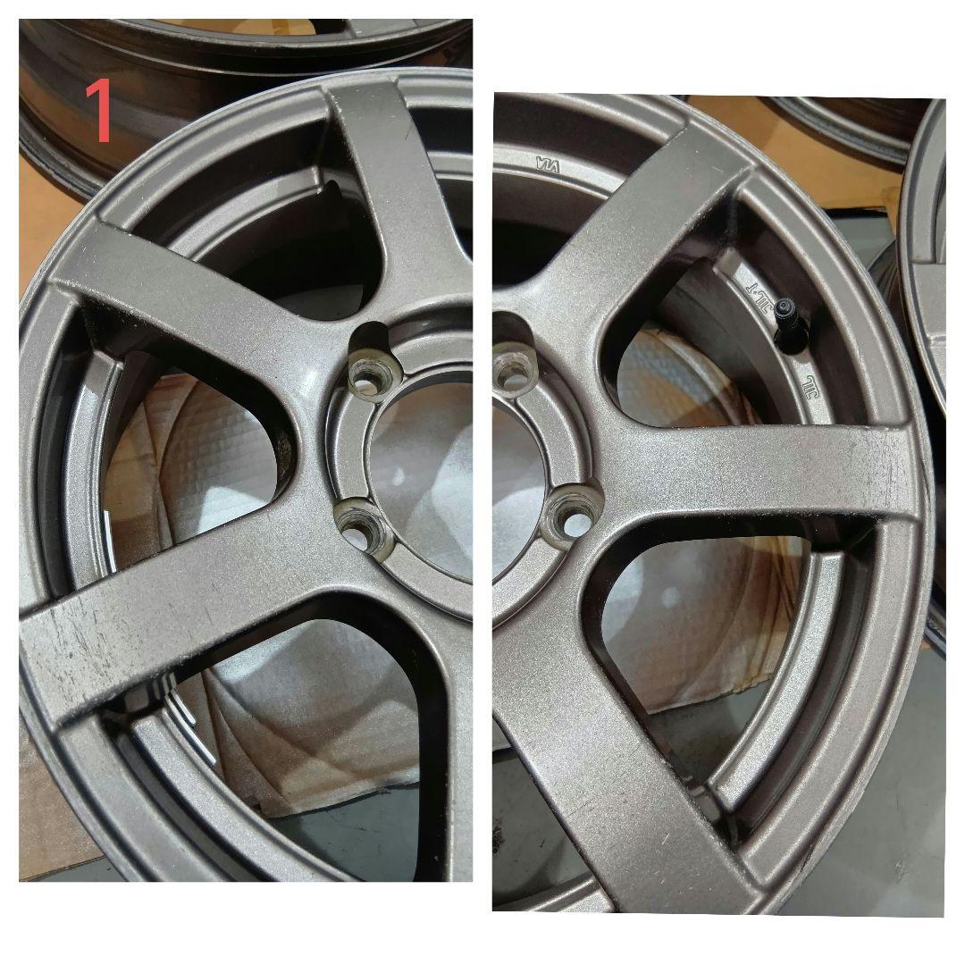 ジムニーJB23W 16インチ 5.5J +20 ホイール4本 スズキ