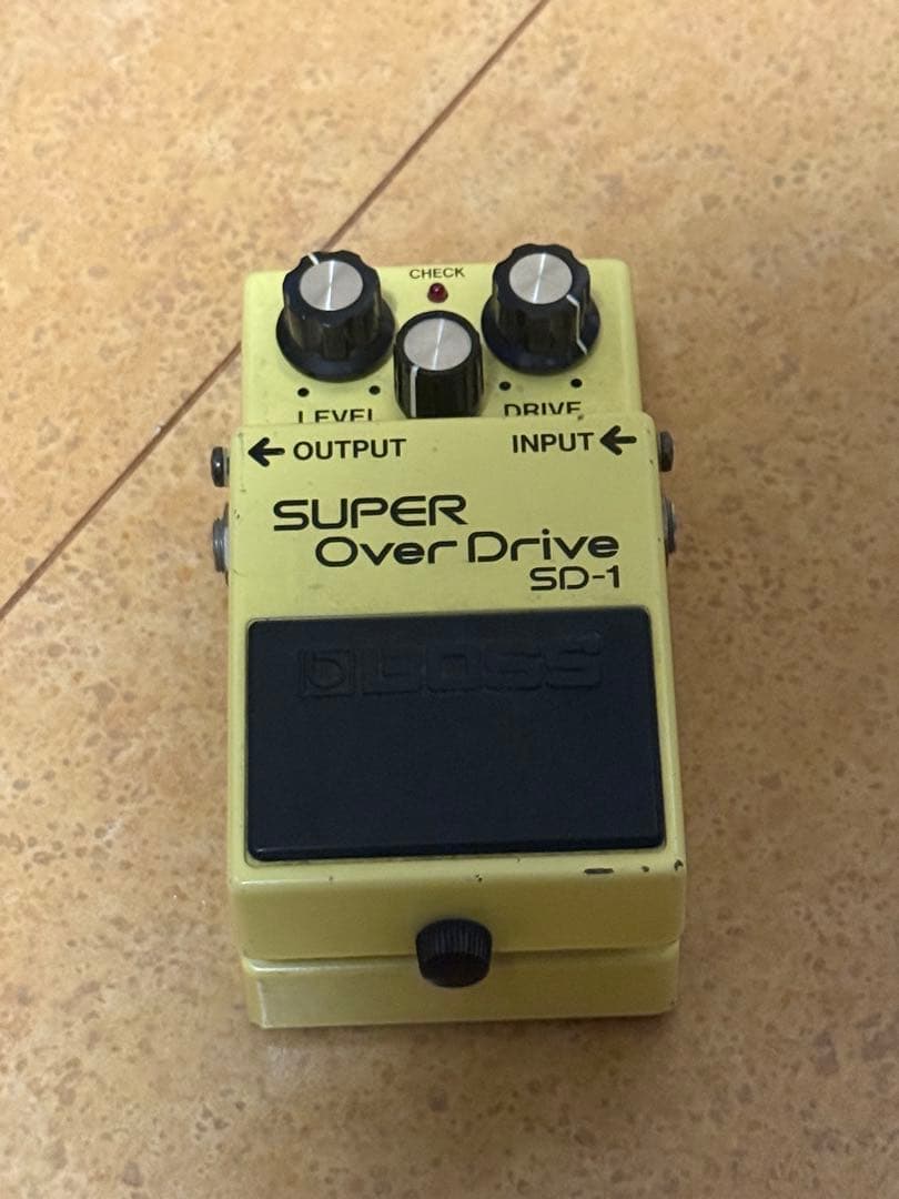 BOSS SD-1 1985年黒ラベル MADE IN JAPAN 4558DD - メルカリ