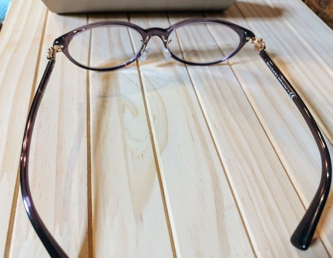 いちごっち様専用 BVLGARI 眼鏡 度入り - メルカリ