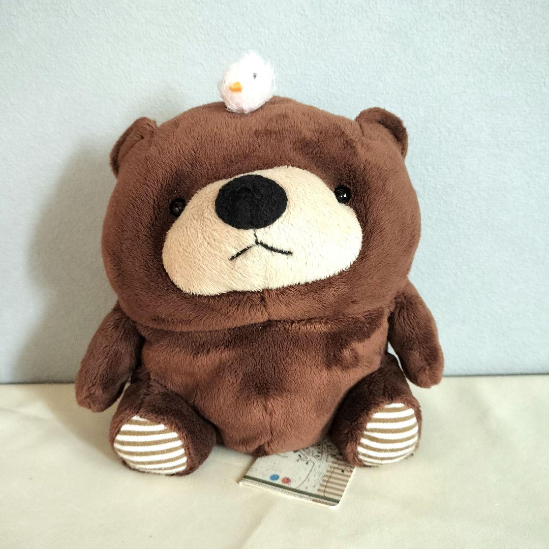 モンスイユ ひよこまめとクマ 匿名配送 くま 熊 美品 茶色 - メルカリ