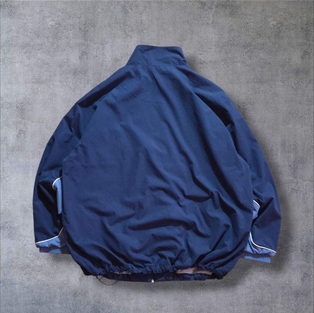 90s Reebokリーボックナイロンジャケット 刺繍ロゴ万国旗タグビッグ