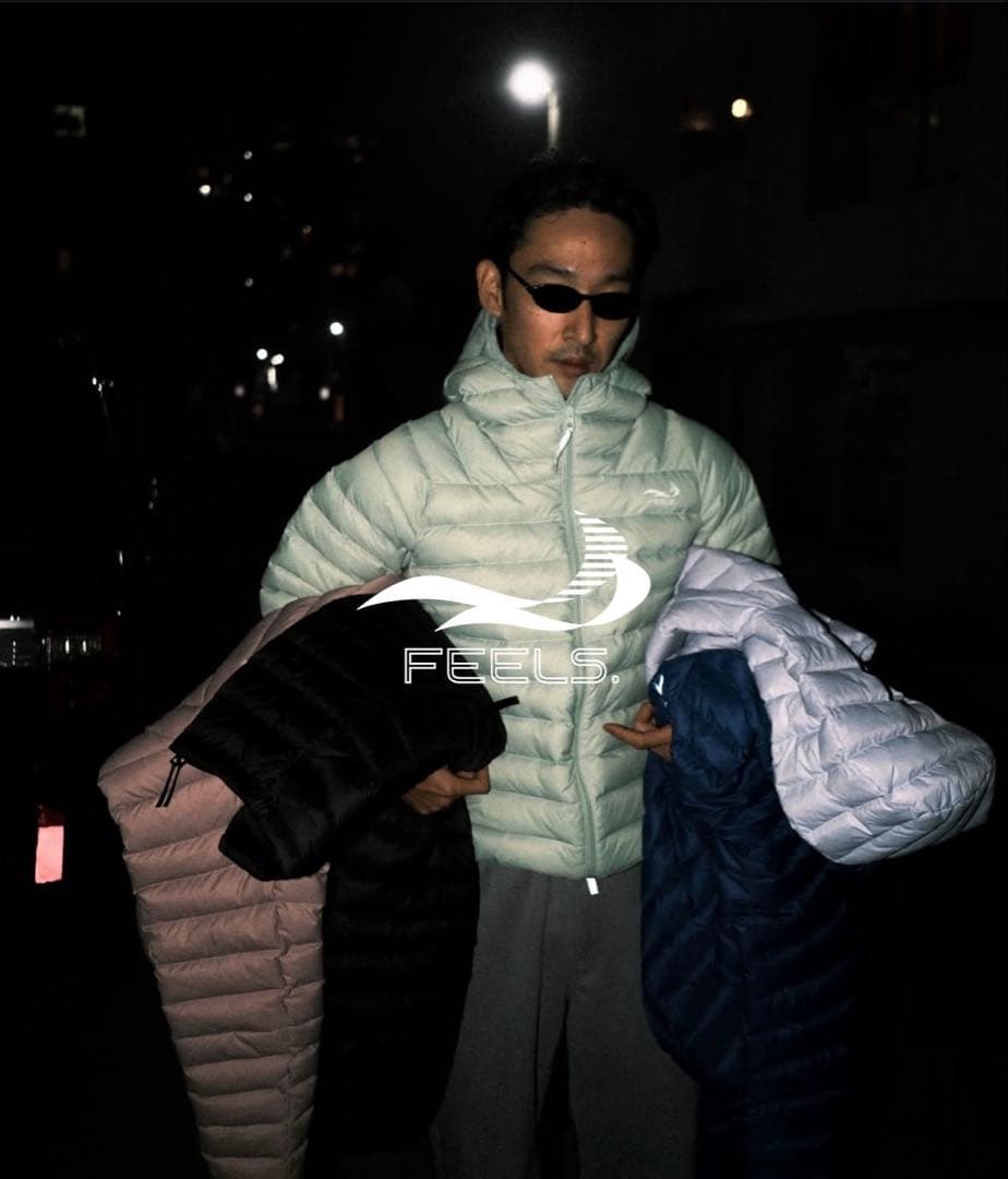 feels 黒ダウン Mサイズ 上杉柊平 - メルカリ