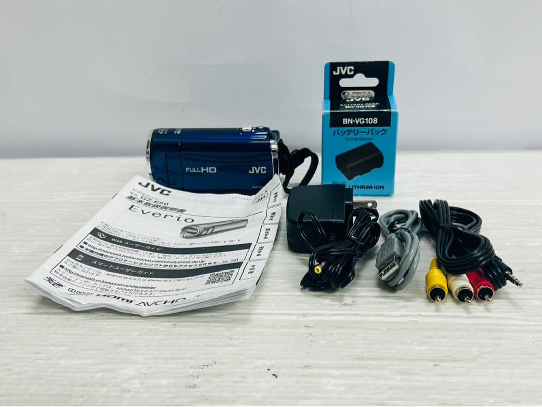 ★美品★ JVC Everio GZ-E50 ビデオカメラ 付属品一式　168 2026年最新】GZ-E50の人気アイテム - メルカリ