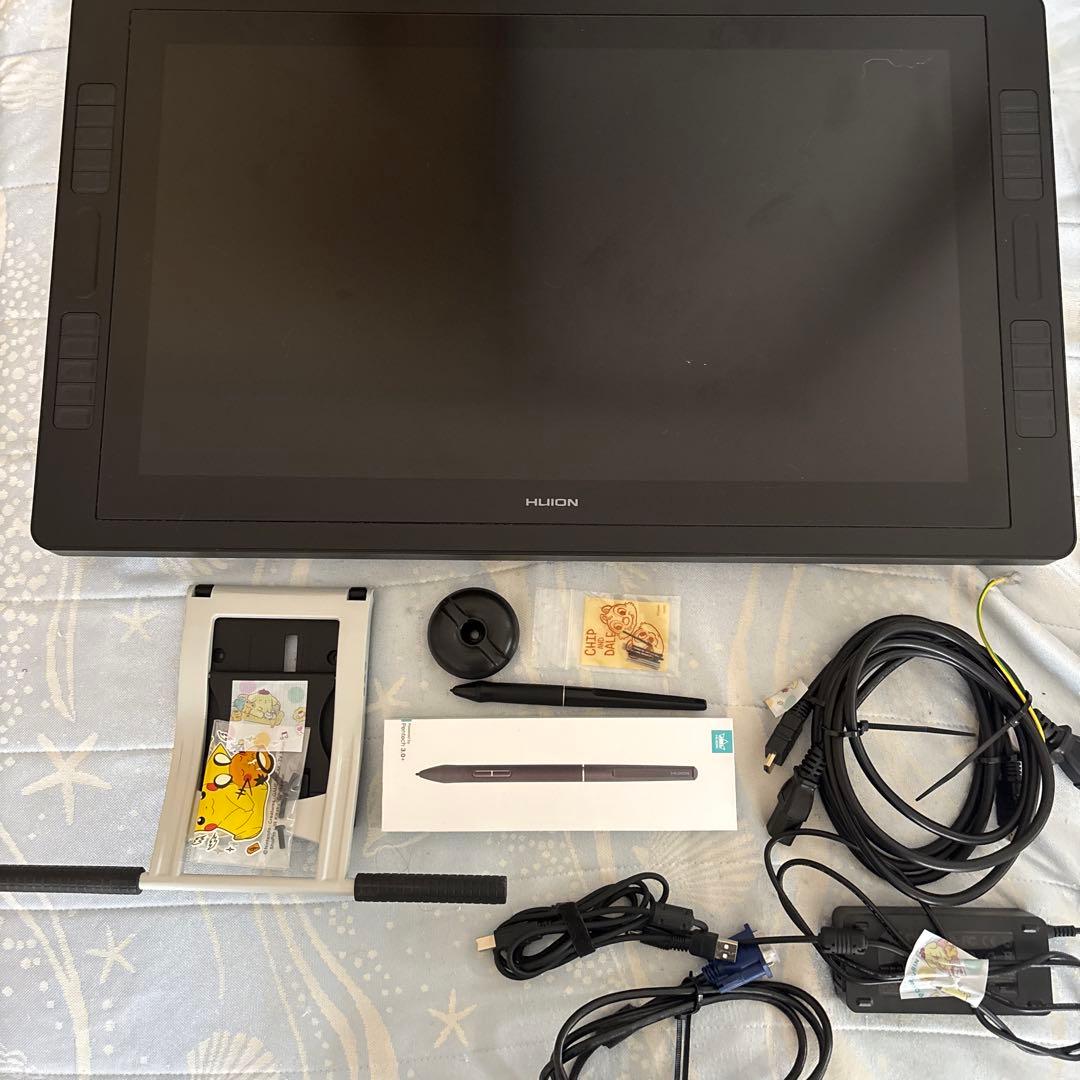 Kamvas Pro 24 ディスプレイ ＋ スリムペン 箱 マニュアルなし HUION Kamvas Pro 24 4K UHD グラフィックス描画タブレット ユーザー