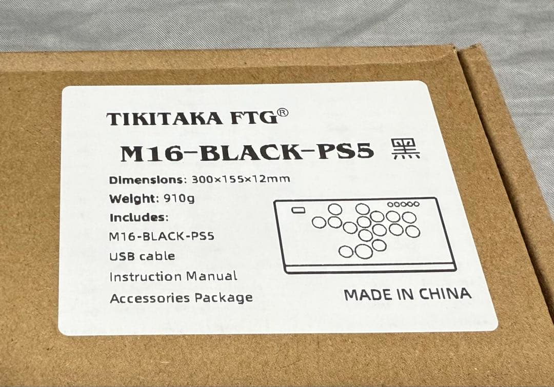 TIKITAKA レバーレス M16-BLACK-PS5 - メルカリ