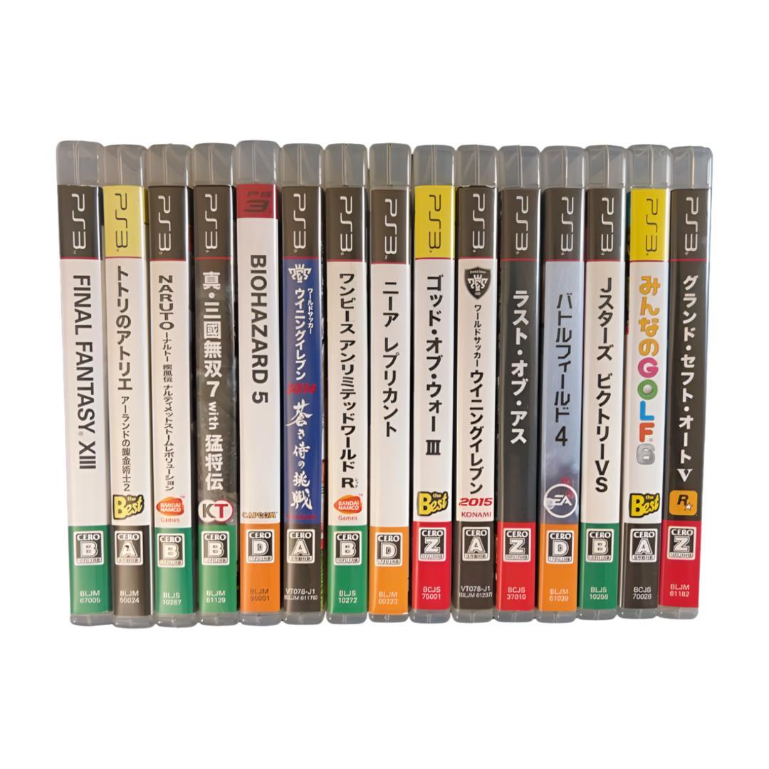 PS3ゲームセット 15本まとめ売り - メルカリ