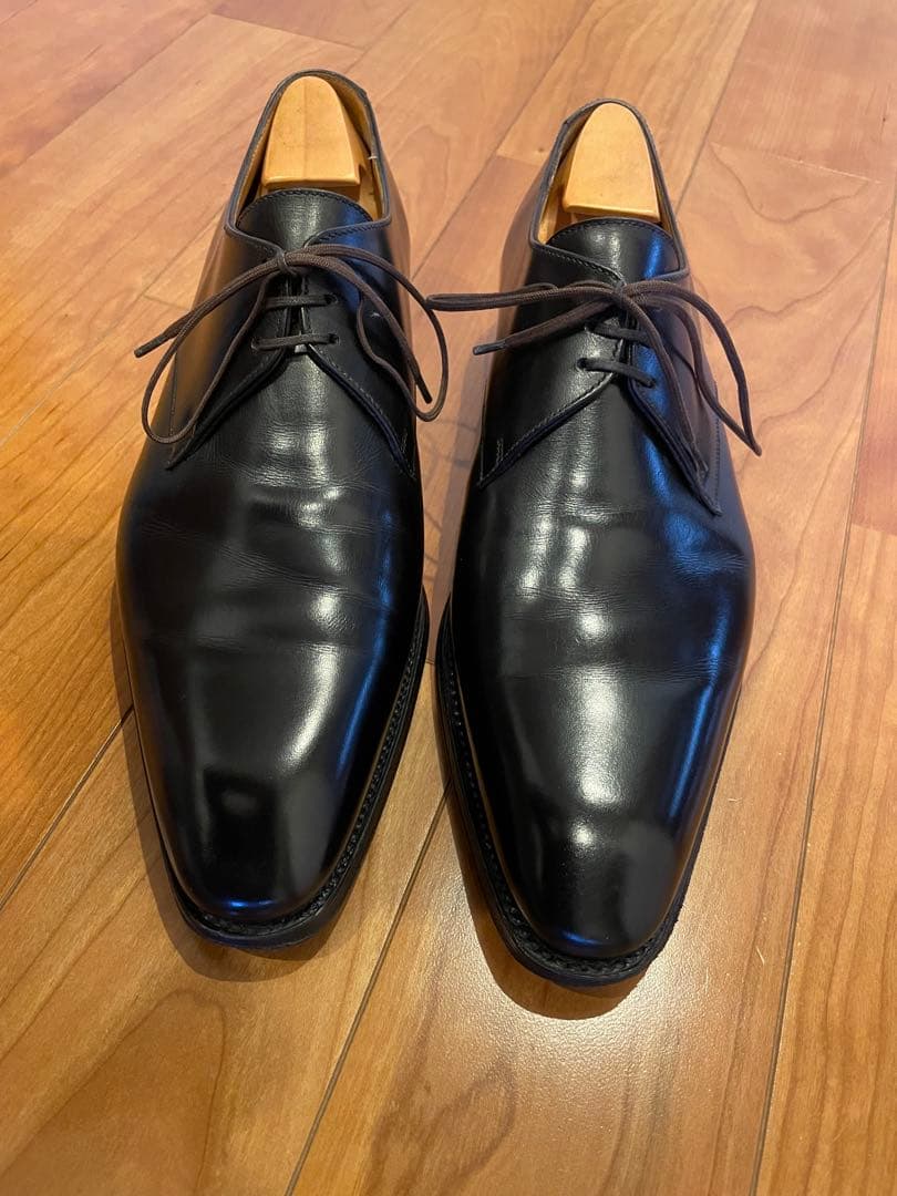 J.M.WESTON シューツリー付 5/D 437 Vフロントダービー